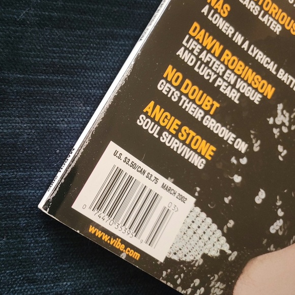 March 2002 VIBE Magazine with Michael Jackson - Picture 2 of 13